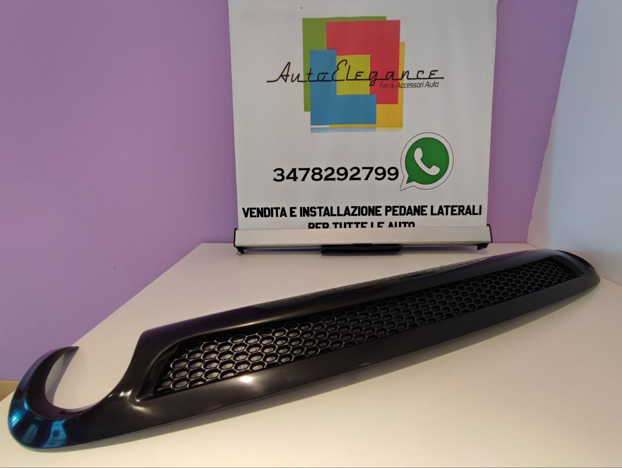DIFFUSORE ADATTO PER AUDI A6 4F C6 2005-2008 AVANT STANDARD LOOK SLINE 1+1