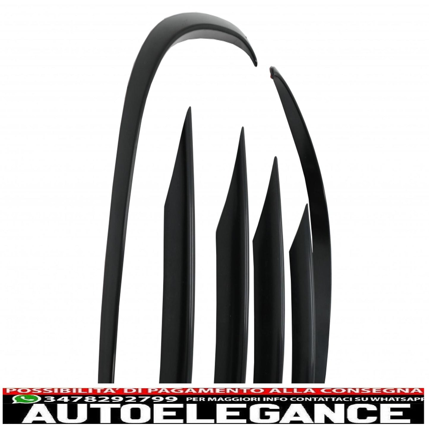 Front Bumper Splitter Wings Aerodynamic Flaps Fit For Mercedes C Class W205 S205 C205 A205 Facelift (2019-up) C43 Design