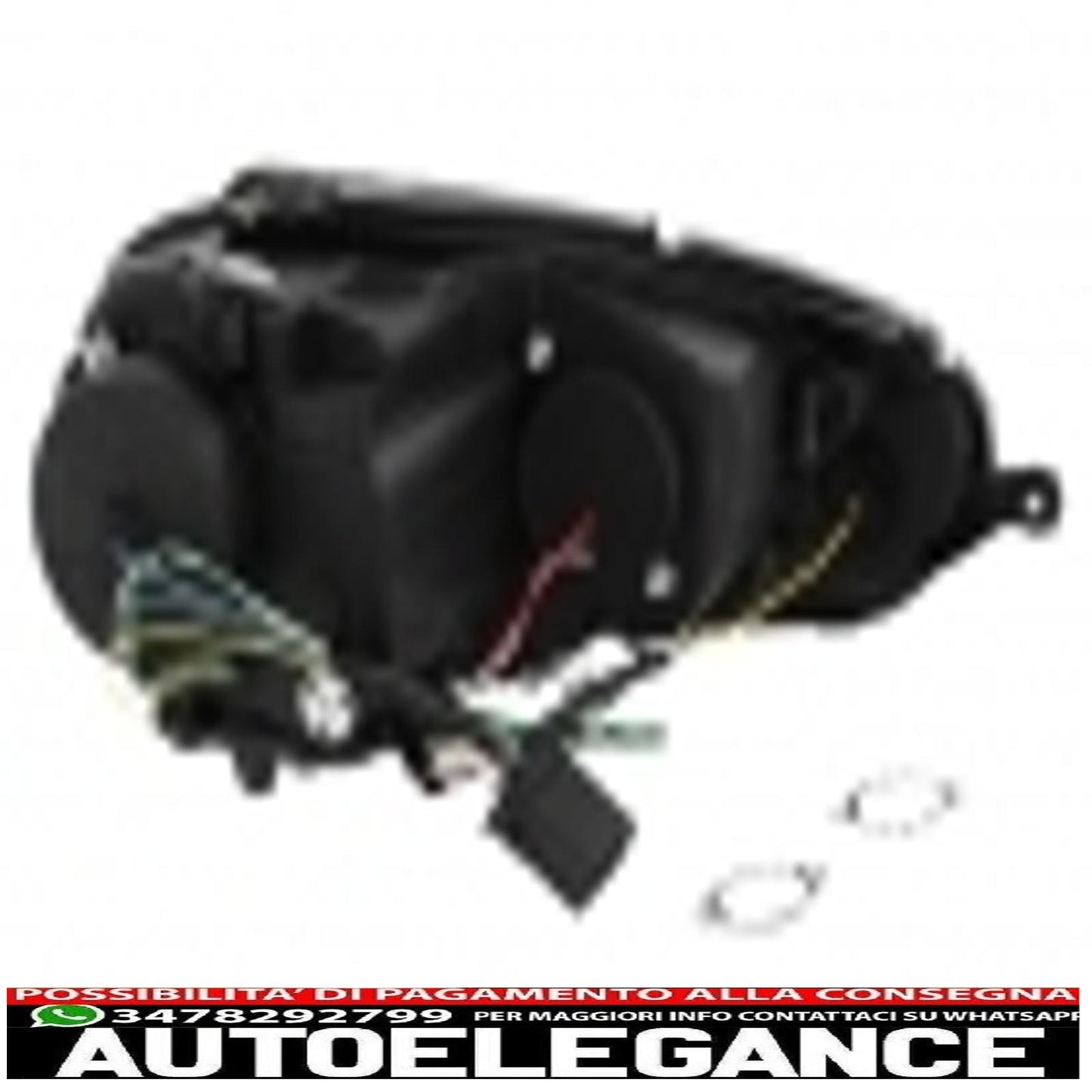 dayline headlights suitable for vw golf v 03-09_drl optic_hid_black 