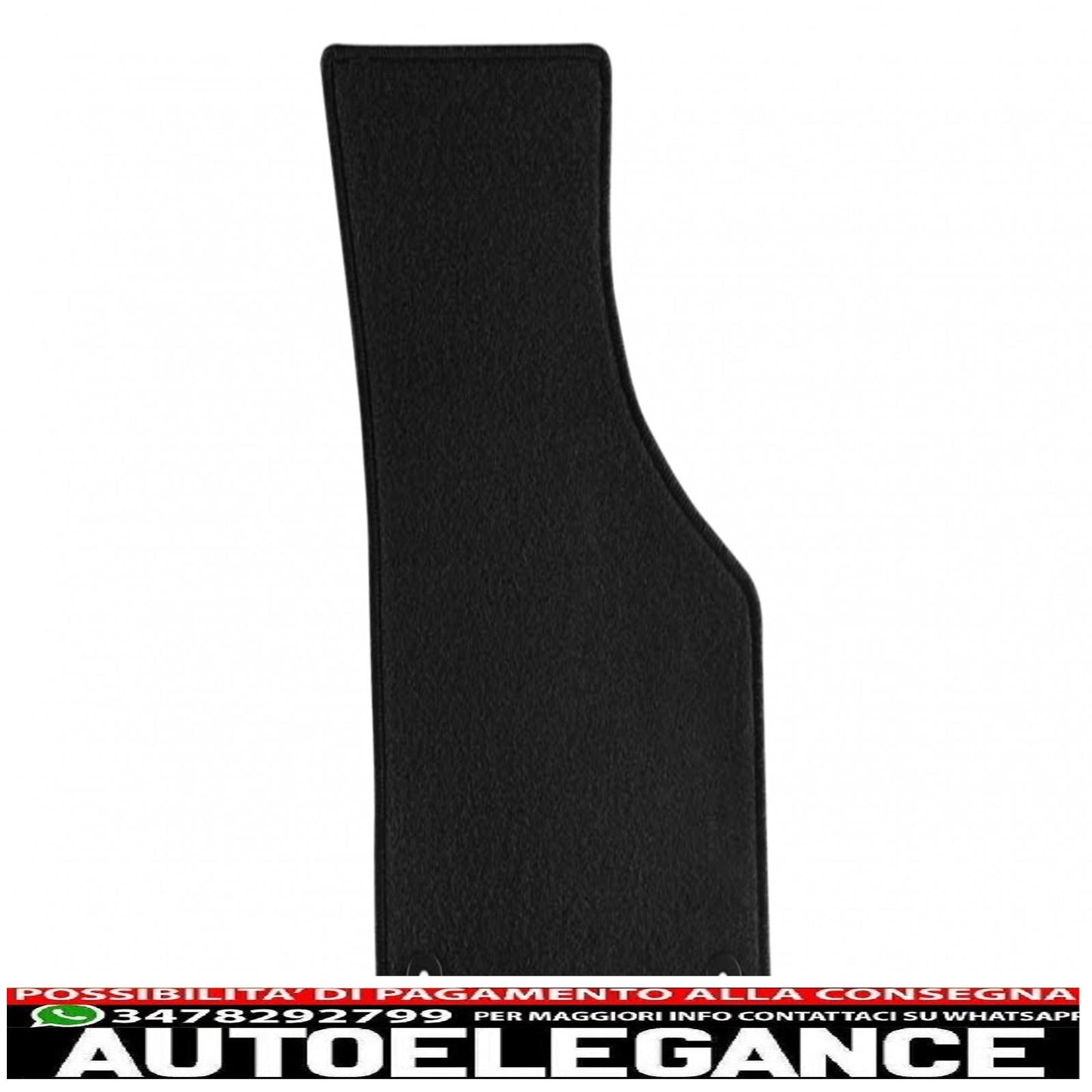 Graphite carpet mat suitable for vw passat all models 2007-10/2010, passat all models 11/2010-10/2014, cc 02/2012-11/2016
