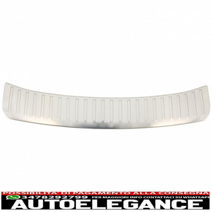 Rear bumper protection kit door sill step cover aluminum suitable for subaru outback (2015-05.2019)