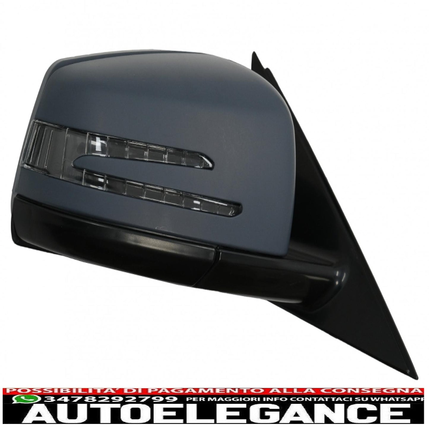 Complete mirror assembly suitable for mercedes s class w221 (2005-2010) restyling design