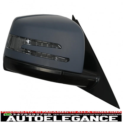 Complete mirror assembly suitable for mercedes s class w221 (2005-2010) restyling design
