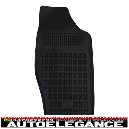 Black mat suitable for peugeot 308 2007-2013