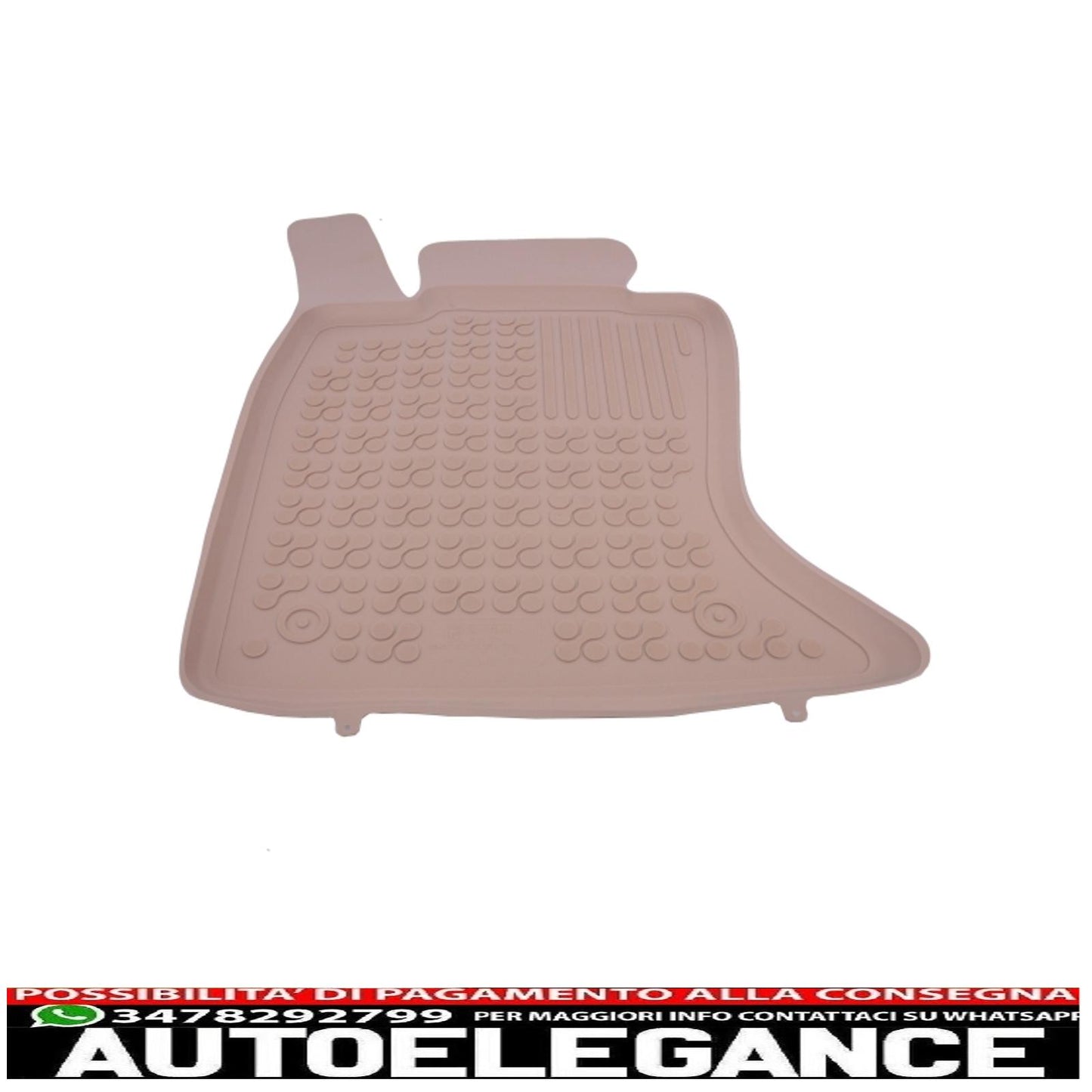 Beige rubber mat suitable for BMW 5 Series F10 F11 2013+