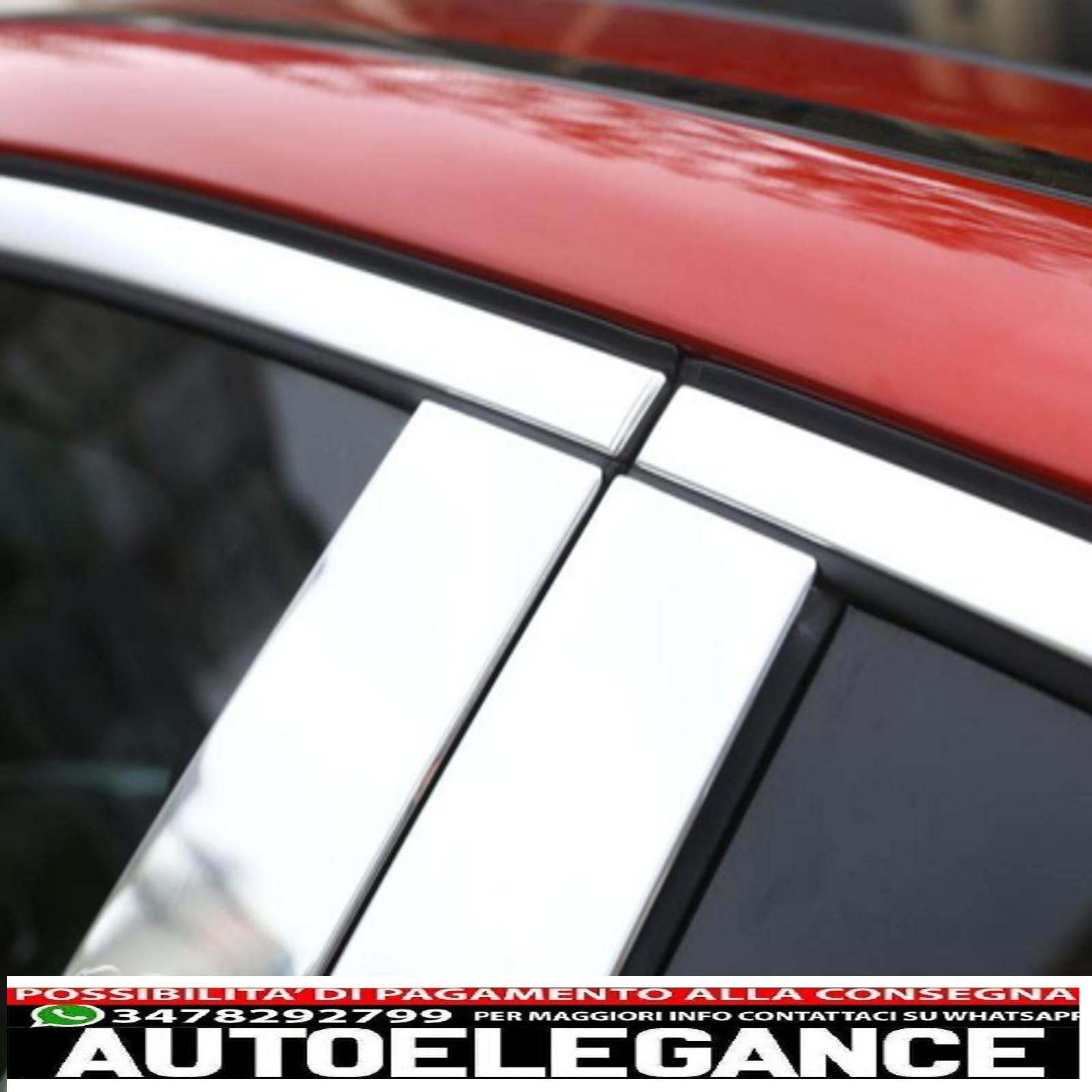 cinghia ornativa alluminio saulo b per mercedes w205 classe c (6 pezzi)-mostra il titolo originaletesto originalealuminium zierleisten b saule für mercedes w205 c-klasse (6-tlg) AUTOELEGANCERICAMBI