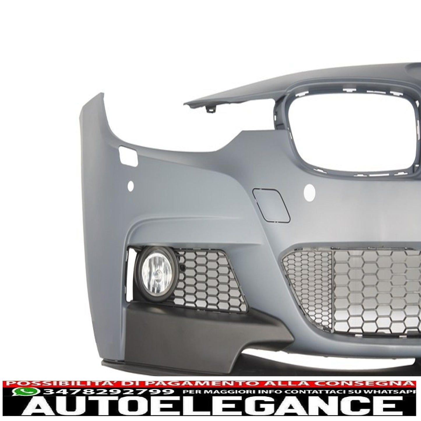 kit carrozzeria completo adatto per BMW F30 (2011+) design m-performance con parafanghi anteriori