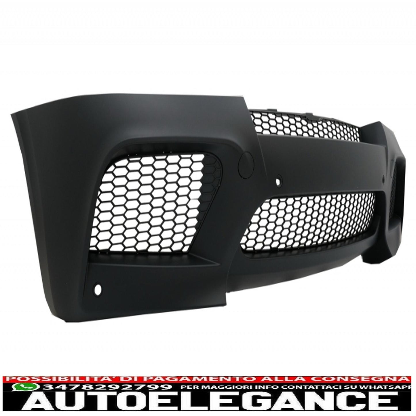 Full body kit with front fenders and dual exhaust tips in matt carbon fiber suitable for bmw x5 e70 (2007-2013) x5mm m design 