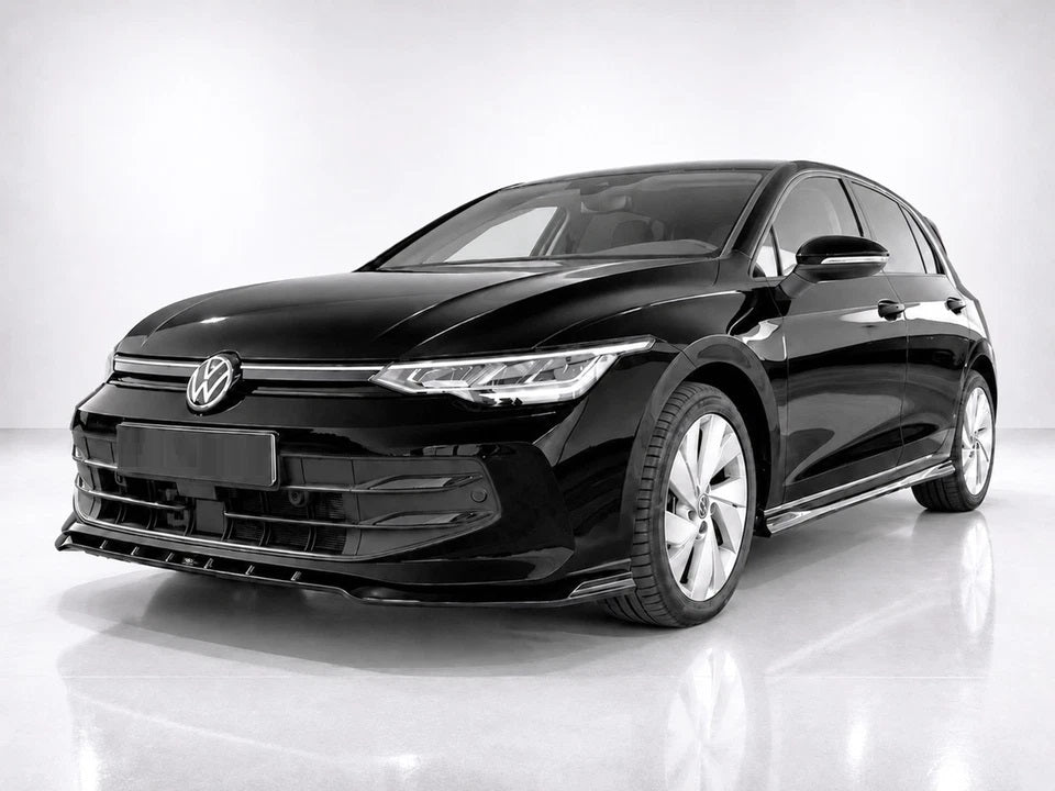 👉Splitter anteriore per Volkswagen Golf MK8 facelift (2024-) ABS nero lucido👈