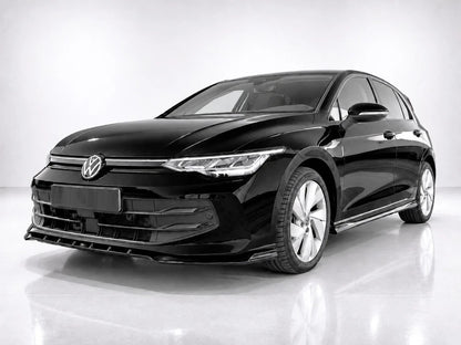 👉Splitter anteriore per Volkswagen Golf MK8 facelift (2024-) ABS nero lucido👈