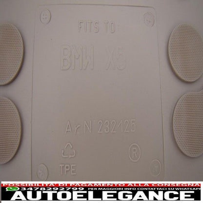 Beige trunk mat suitable for BMW X5 (F15) 2013- 