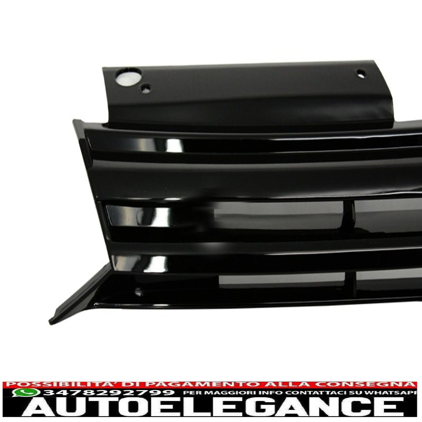 griglia anteriore griglia centrale adatta per design vw golf vi (dal 2008 in poi) r20