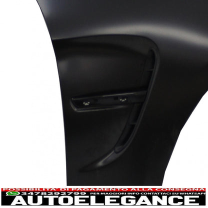 front fenders suitable for bmw 4 series f32 f33 f36 (2013-02.2017) coupe cabrio gran coupe m4 design black intake 
