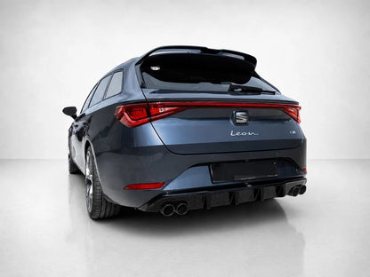 👉Diffusore posteriore Seat Leon FR MK4ST senza scarichi 20 in ABS nero lucido👈