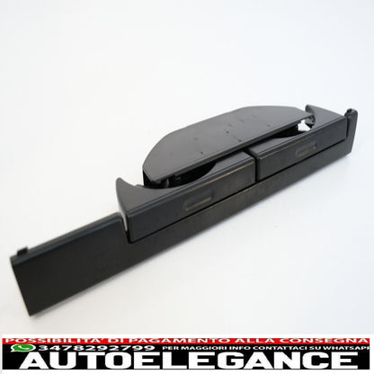front cup holder suitable for bmw 5 series e39 sedan touring left (1995-2004) black