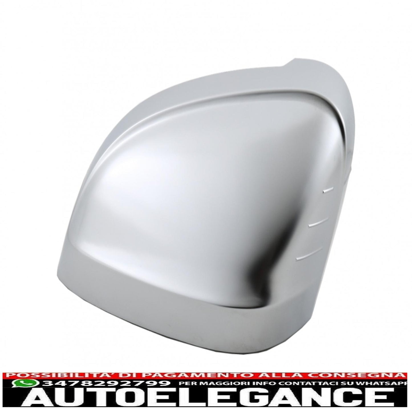 Copri specchietti adatti per audi a4 b9 (2016-) alloggiamento completo placcato in alluminio AUTOELEGANCERICAMBI