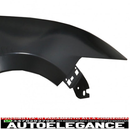 parafanghi anteriori adatti per ford mustang mk6 vi sesta generazione (2015-2017) design gt350