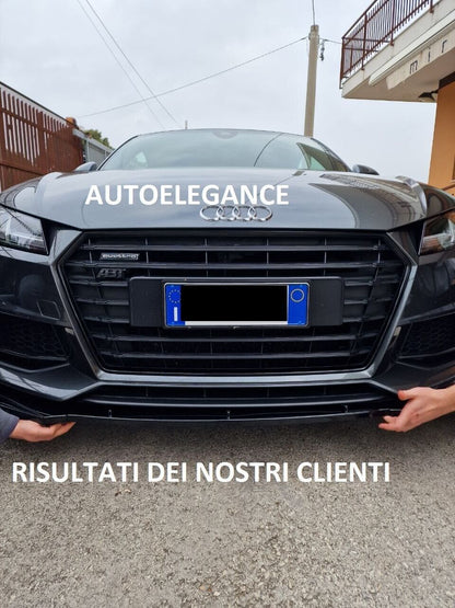 💎SPLITTER UNDER FRONT BUMPER AUDI TT 8J SPORT ABS SPOILER RSTT💎 