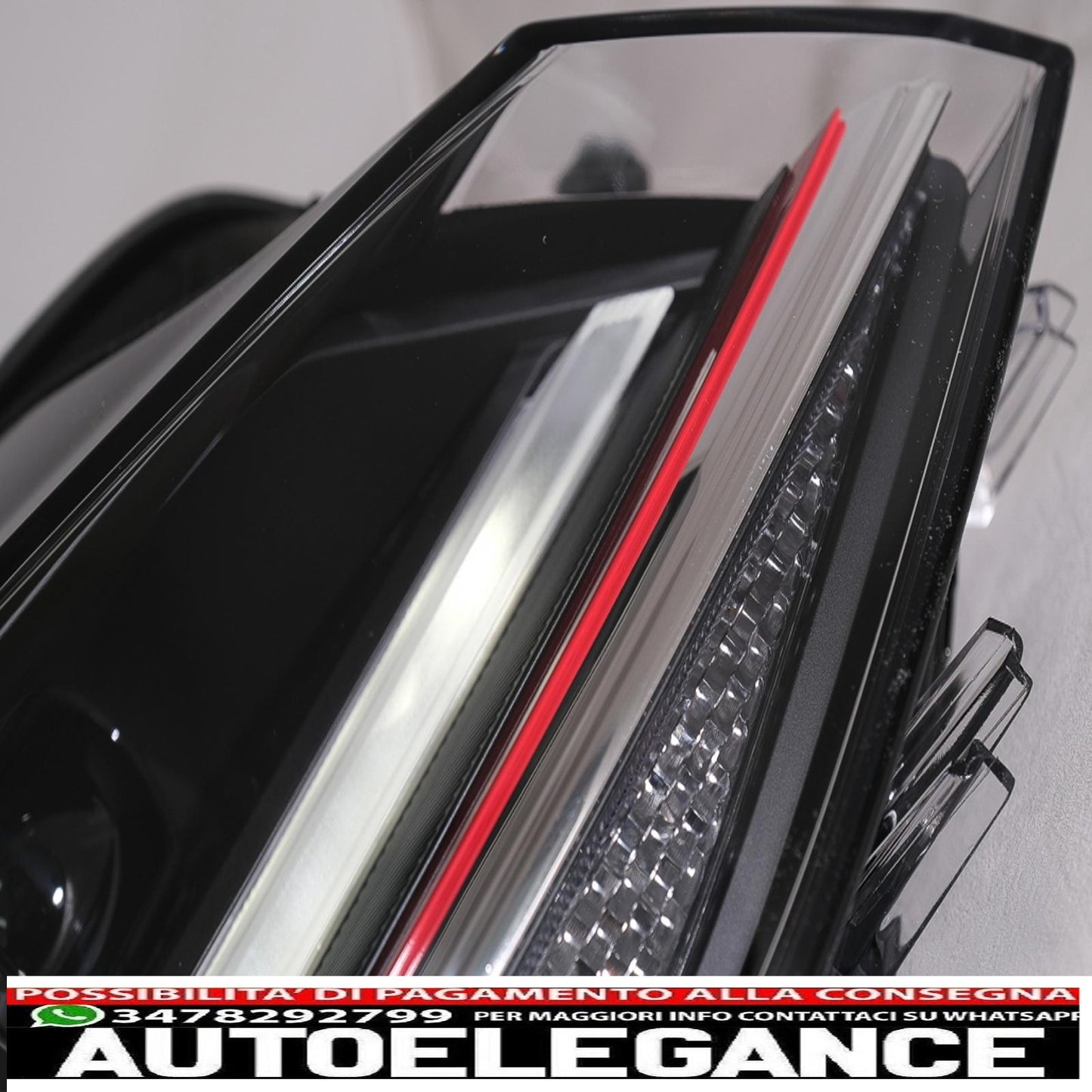 osram full led ledriving headlights suitable for vw golf 7.5 facelift (2017-2020) gti look upgrade for halogens with dynamic sequential cornering lights