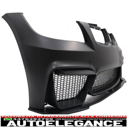 front bumper suitable for bmw 3 series e90 sedan e91 touring pre lci (2004-2008) m3 cs design 