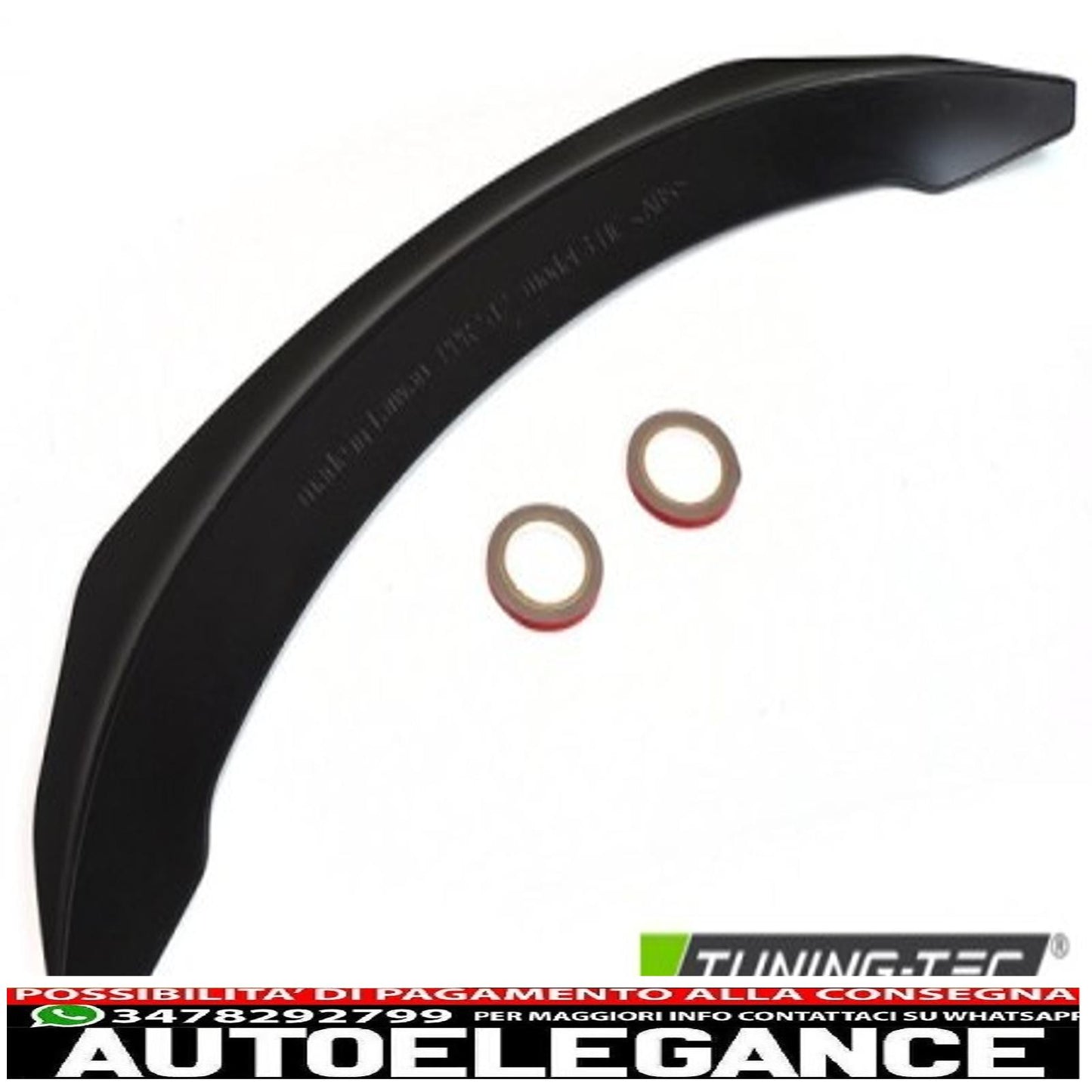 v style trunk spoiler suitable for tesla 3 17- 