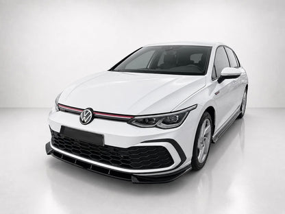 👉Splitter Anteriore per VW Golf MK8 GTI GTE R-Line 19-24 Nero Lucido👈