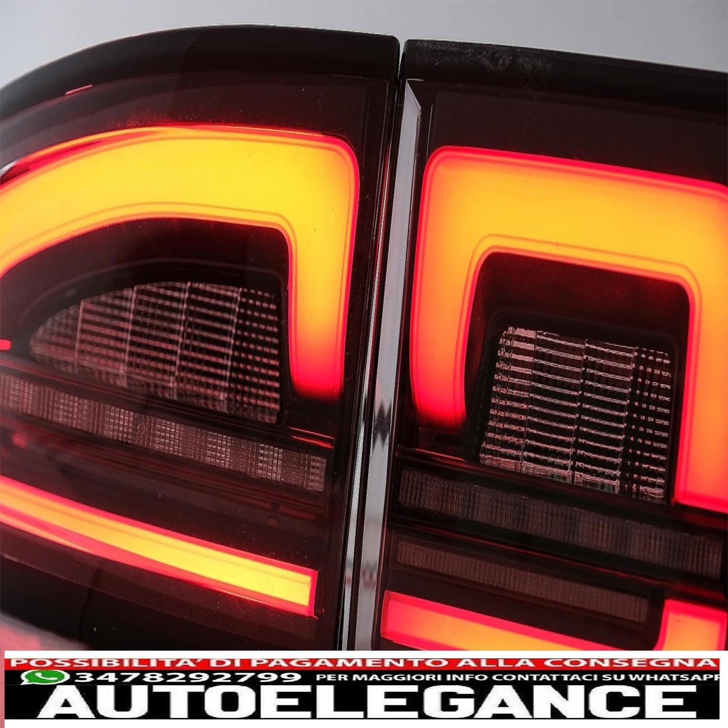 LED Rear Lights suitable for Land Rover Discovery Sport L550 (2014-2019) conversion to smoke 2020 onwards