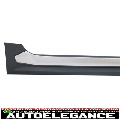 side skirts suitable for audi a5 f5 sportback (2017-2019) quattro rs design 