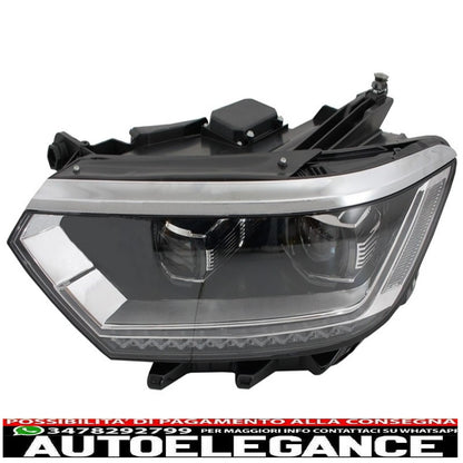 full led headlights with led rear lights suitable for vw passat b8 3g (2014-2019) matrix r line with sequential dynamic cornering lights