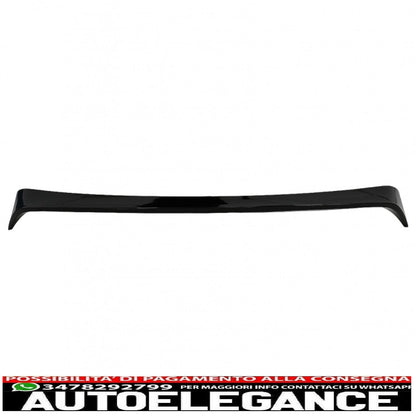 alettone spoiler aggiuntivo sul tetto adatto per vw polo 6r 6c (2009-2017) pianoforte nero AUTOELEGANCERICAMBI