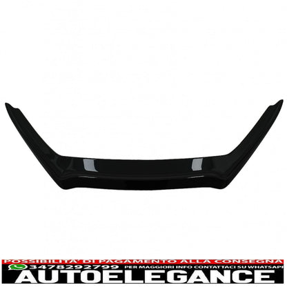 Front Bumper Lip Extension Spoiler Fit For Ford Puma (2019 Onwards) Piano Black For St-Line Only 