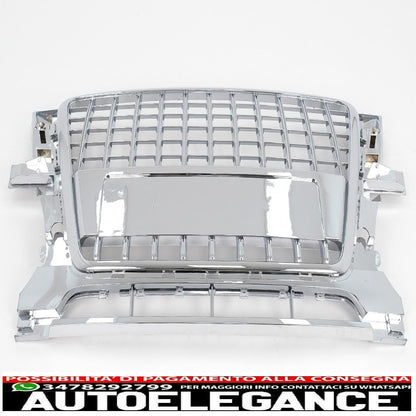 griglia anteriore adatta per audi q5 8r (2008-2011) cromata