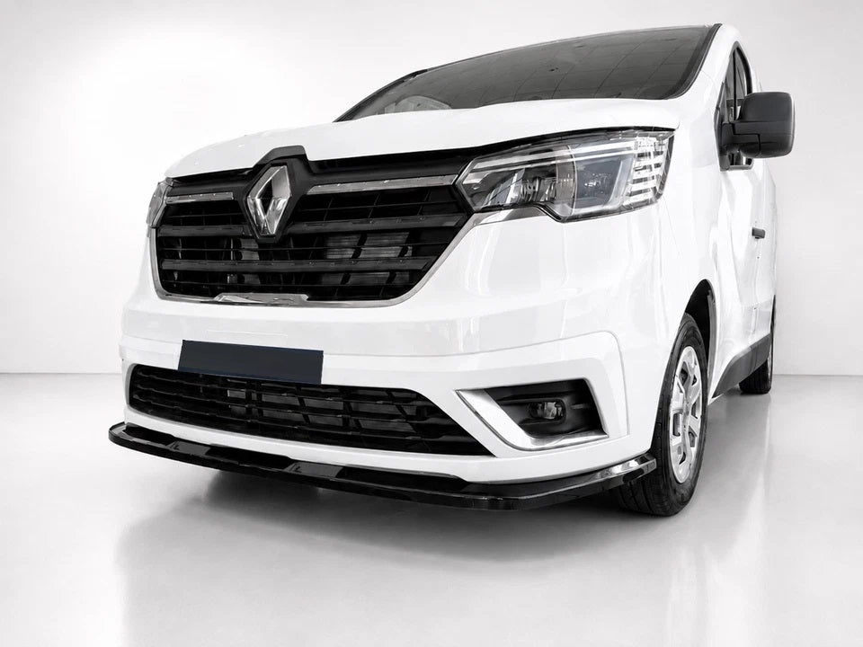 👉Splitter Anteriore per Renault Trafic MK3 Facelift 2022+ Nero Lucido👈