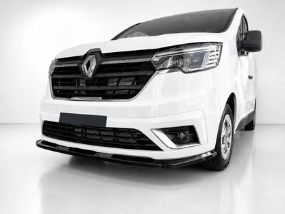 👉Splitter Anteriore per Renault Trafic MK3 Facelift 2022+ Nero Lucido👈