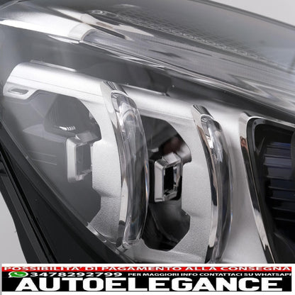 complete multibeam led headlights suitable for mercedes c class w205 s205 (2014-2018) left hand drive 