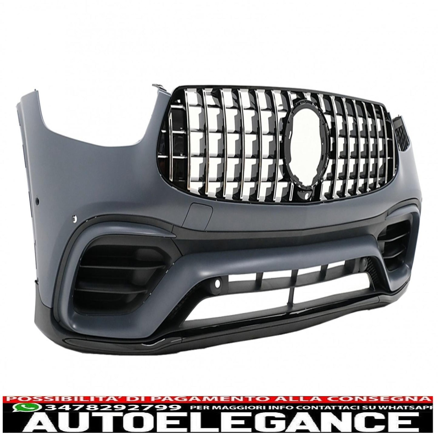 body kit suitable for mercedes glc coupe facelift c253 sport line (2020-up) glc63 design 