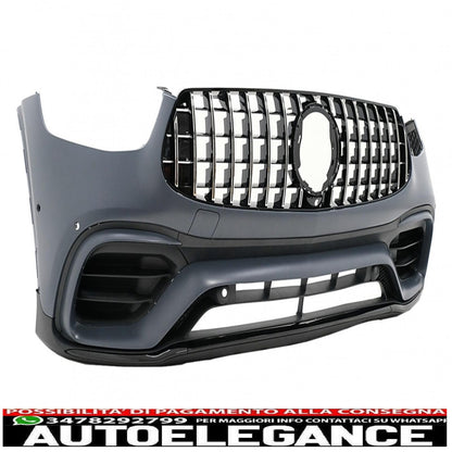body kit suitable for mercedes glc coupe facelift c253 sport line (2020-up) glc63 design 