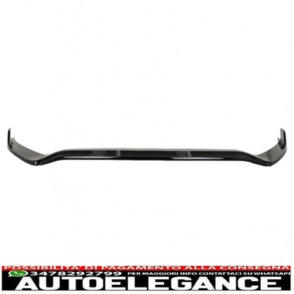 Front Bumper Spoiler Lip Fit For Mercedes Cla X118 C118 Sport Line Cla35 (2019-2023) Piano Black