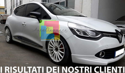 RENAULT CLIO 4 IV 5 DOORS PAIR OF SIDE SKIRTS UNDER THE DOOR IN ABS RS LOOK-.