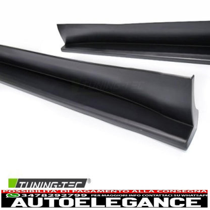 sport style side skirts suitable for tesla 3 17- 