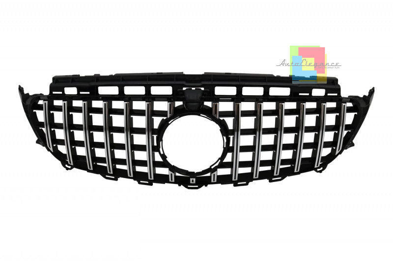 GRILLE SUITABLE FOR MERCEDES-BENZ E-CLASS W213 / C238 2016-2020 GT LOOK CHROME