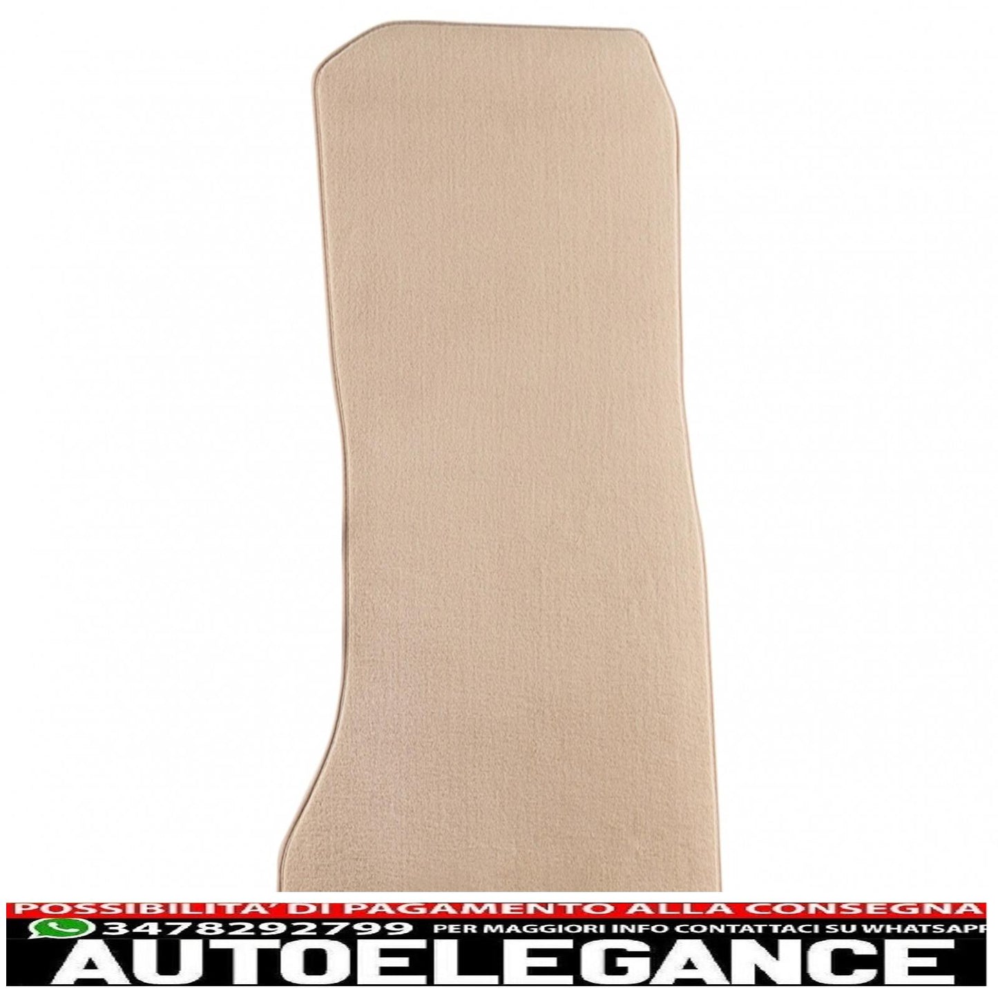 Beige carpet mat suitable for bmw 7 series (f01) 11/2008-09/2015