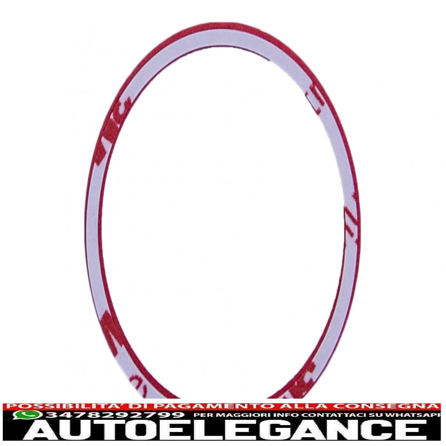 anello telaio accensione rosso adatto per mercedes classe a w176 classe b w246 classe cla c117 e classe gla x156 AUTOELEGANCERICAMBI