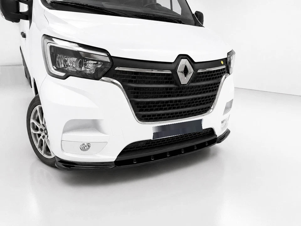 👉Splitter Anteriore Renault Master MK3 Facelift 19-24 Nero Lucido ABS👈