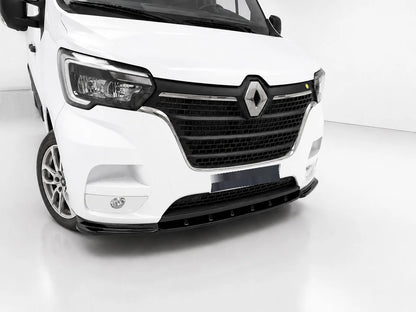 👉Splitter Anteriore Renault Master MK3 Facelift 19-24 Nero Lucido ABS👈