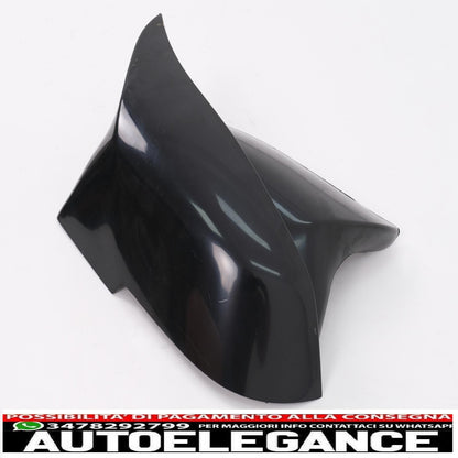 Copri specchietti adatti per bmw serie 1/2/3/4 f20 f21 f22 f23 f30 f31 f32 f33 f36 nero AUTOELEGANCERICAMBI