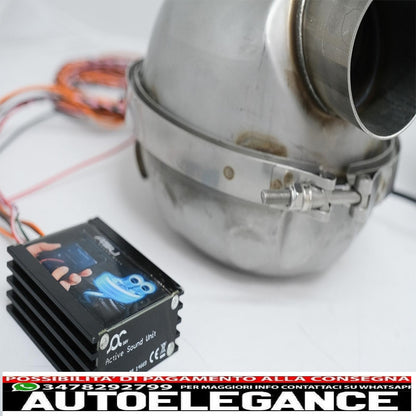 sistema audio attivo adatto per mercedes classe g w463 (1989-2018) g500 g55 g63 g65 e qualsiasi auto con suono del motore can-bus v8