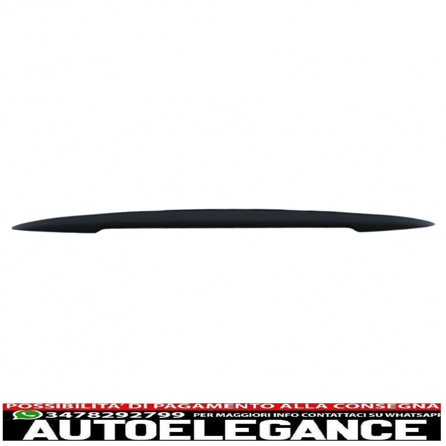 trunk spoiler suitable for bmw 7 series g12 (2015-02.2019) m sport design piano black