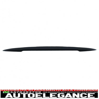 trunk spoiler suitable for bmw 7 series g12 (2015-02.2019) m sport design piano black