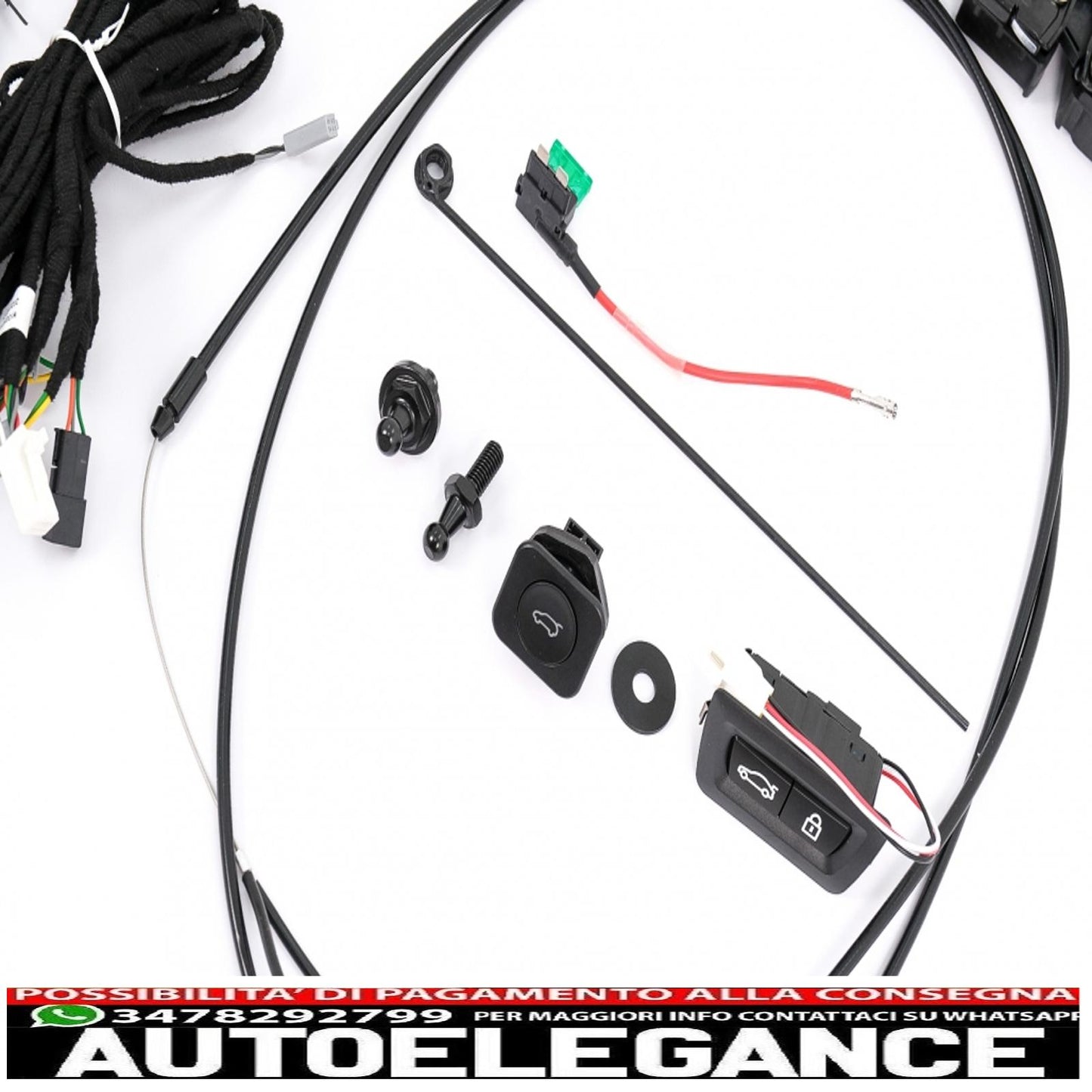 Electric tailgate lift assist system suitable for BMW 3 Series G20 (2020 onwards)